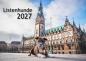 Preview: Listenhund-Kalender 2027 - A3 mit Ringbindung